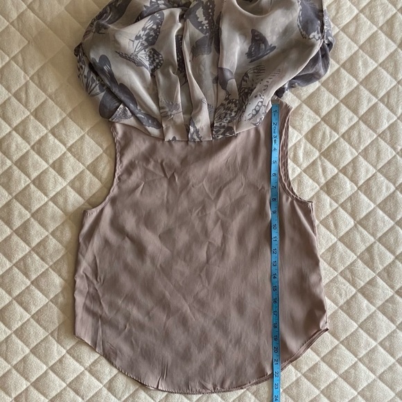 🦋 Ted Baker London, Capra Butterfly Batwing Ruffled Blouse - Picture 15 of 16